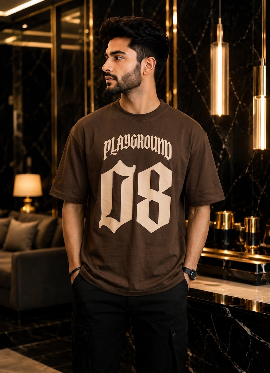 08 Graphic Jersey T-Shirt for Men – Premium Streetwear Collection