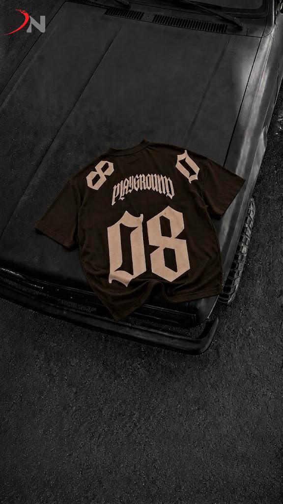 08 Graphic Jersey T-Shirt for Men – Premium Streetwear Collection