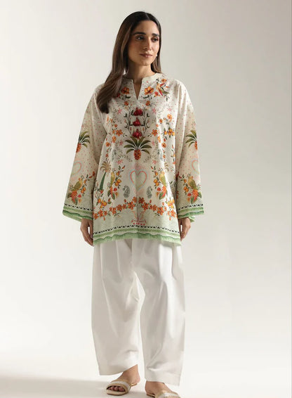 Women’s Floral Printed Kurti – Elegant Pakistani Wear