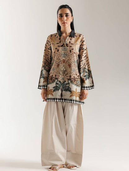 Women’s Floral Printed Kurti – Elegant Pakistani Wear